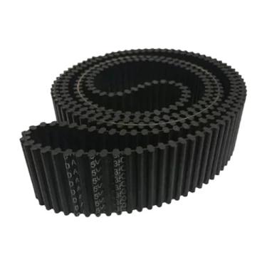 Imagem de Correia de sincronização Correia síncrona de borracha dentada dupla face DA5M Perímetro = 550-820mm Largura = 10/15/20/25/30/40mm Passo = 5mm Correia dentada Correia de acionamento de borracha(DA5M 65