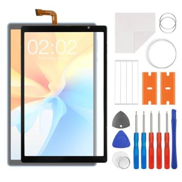 Imagem de SWARK Substituição do digitalizador de vidro para tela sensível ao toque para 1 painel frontal de vidro sensível ao toque com ferramentas de reparo (sem visor LCD)