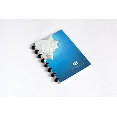 Imagem de ESQUOIA Mini caderno reutilizável Dryerase em branco azul