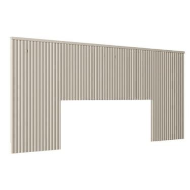 Imagem de Cabeceira Cama Casal e Queen Ripada C/ Par de Frame Laranjeiras 2.4 - 