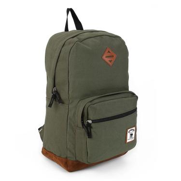 Imagem de Mochila Para Notebook Canvás - Verde Musgo - Republic Vix