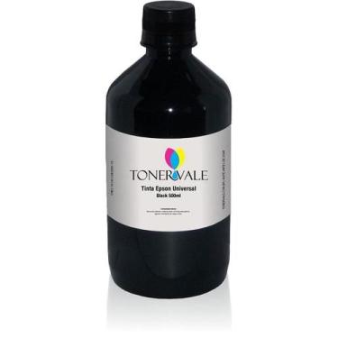 Imagem de Tinta Tankfull Para Bulk Ink Epson Universal Corante Black de 500ml - 