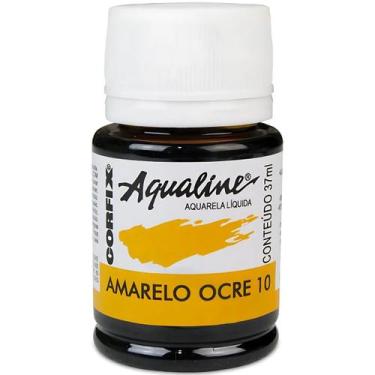 Imagem de Tinta Aquarela Liquida Aqualine Corfix 37ml - 20037, 010 - AMARELO OCR