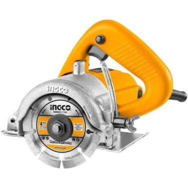 Imagem de Serra Mármore Ingco 1400W 127V, Laranja, 110V