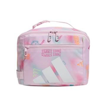 Imagem de adidas Lancheira afiliada com alça, caixa bentô isolada para mulheres e homens, Adi Haze Rosa Claro/Rosa Claro/Branco, One Size, Lancheira afiliada com alça, caixa bentô isolada para mulheres e homens