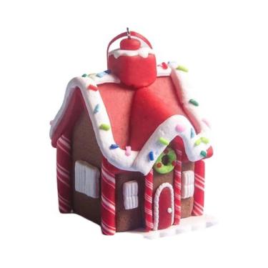 Imagem de Conjunto de Enfeites de Árvore de Natal para Casa de Gengibre - Decora