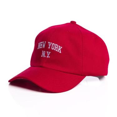 Imagem de Boné Ny New York Retro Basebol Aba Curva Masculino e Feminino Regulage