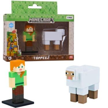 Imagem de Boneco - Minecraft Alex e Ovelha EPOCH MAGIA