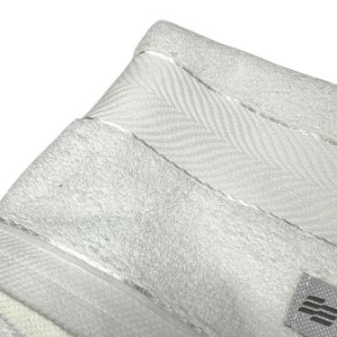 Imagem de Toalha De Rosto Duomo 45 X 80 cm - Branco - Alia