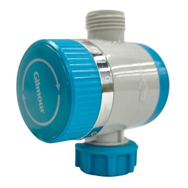 Imagem de Gilmour Temporizador de água mecânico de saída única para mangueira de jardim, temporizador de irrigação para irrigadores e linhas de gotejamento, azul