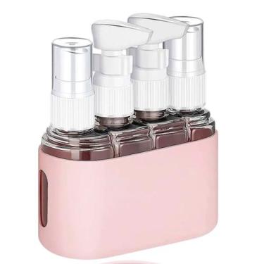 Imagem de Kit 4 Frascos 50ml Creme Shampoo Viagem Cosméticos Skincare - Glam Web