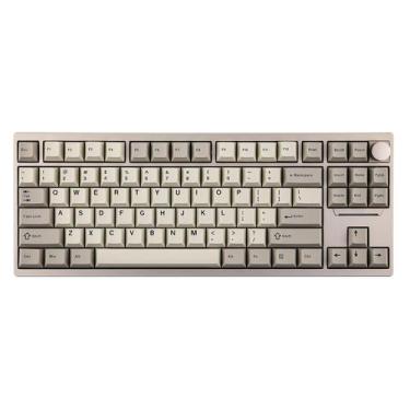 Imagem de Teclado para jogos EPOMAKER P87 TKL Alumínio Sem Fio RGB