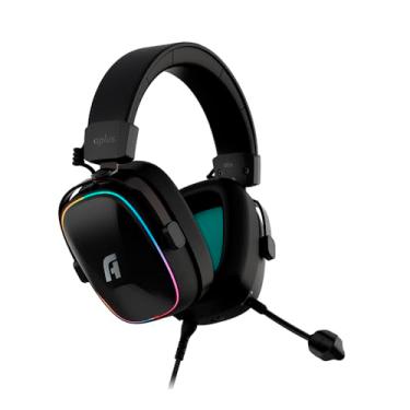 Imagem de Headset Gamer Aplus Atis 7.1 RGB – Som Surround 7.1, Drivers de 50mm, Microfone Removível, Iluminação Personalizável, Conforto Ergonômico – Preto