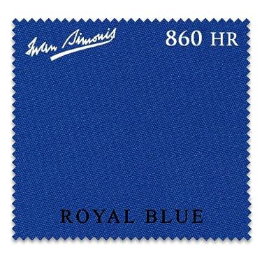 Imagem de Toalha de mesa de bilhar Simonis 860HR - Trilhos pré-cortados - Revendedor autorizado (azul royal, 2,7 m)