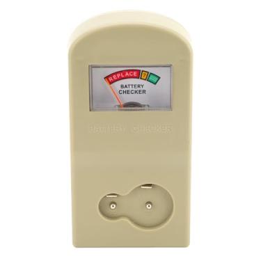 Imagem de Botão Testador de bateria da célula Detecção rápida eficaz 1.5V 3V Relógio verificador de bateria para manutenção Material leve ABS Mini tamanho portátil Ferramenta essencial para