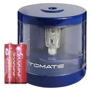 Imagem de Apontador Elétrico Automático com Lâmina de Aço Inoxidável, Depósito para Resíduos, Design Moderno e Prático – Ideal para Estudantes, Escritório e Uso Diário Professor, faculdade - TYDA (AZULESCURO2)