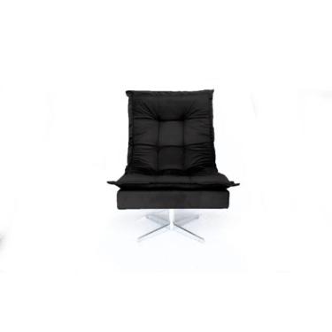 Imagem de Poltrona Decorativa Nilla Chaise Tecido Liso