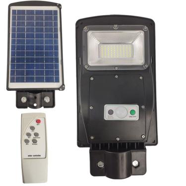 Imagem de Luminaria Solar Poste 60w Led Controle Rua E Jardins Areas