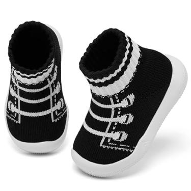 Imagem de Engtoy Sapatos De Bebê Para Criança, Meias Caminhada, Chinelos Respiráveis Antiderrapantes Meninos E Meninas, Tênis Sem Cadarço