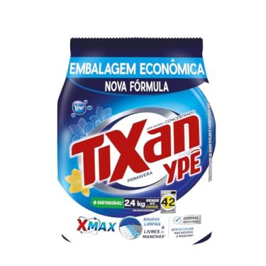Imagem de Ypê Lava Roupas em Pó Tixan Primavera Sachê 2,4Kg