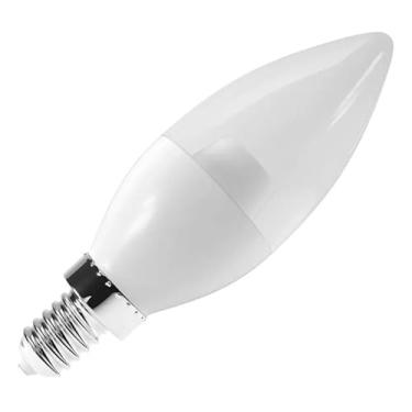 Imagem de Lâmpada LED Vela Transparente 6W 2700K E14 Luz Quente Filamento Decorativa - LM082 Bivolt