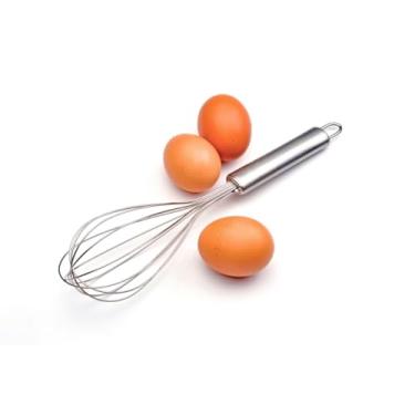 Imagem de Genérico, Batedor de Clara Ovo Manual Fouet Inox Cozinha Profissional