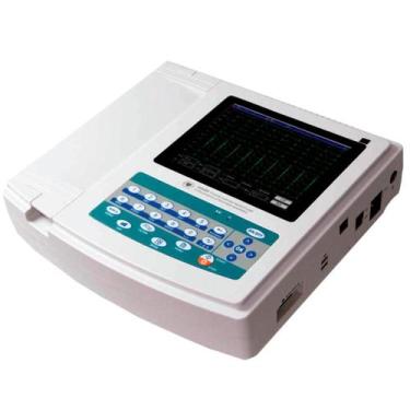 Imagem de Eletrocardiógrafo 12 derivações ecg1200g 12 canais - contec