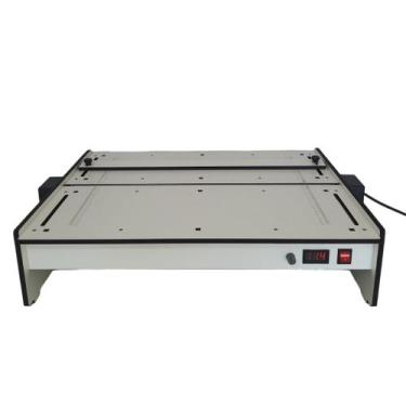 Imagem de Dobradeira manual de chapas de acrílico e termoplásticos 800mm - Fábri