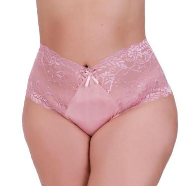 Imagem de Calcinha Plus Size de Renda Tanga Grande 46 48 50 52 54 - c5 CALCINHA 