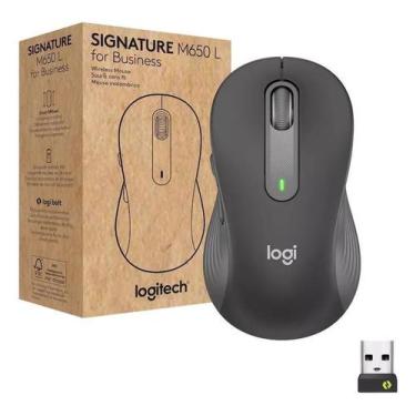 Imagem de Mouse Sem Fio M650 L For Business Cor Grafite - Logitech