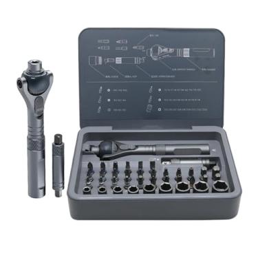 Imagem de Bothyi Conjunto de chaves de fenda de catraca, kit de ferramentas de reparo, ferramentas domésticas com várias pontas, chaves de fenda de catraca, chave de