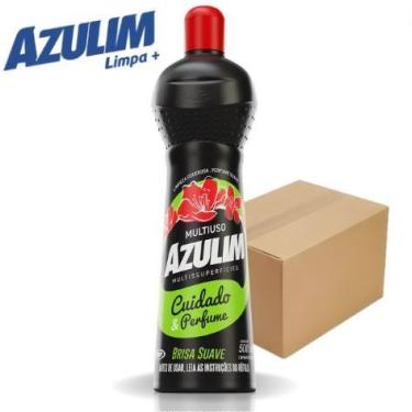 Imagem de Multiuso Brisa Suave Azulim 500ml - Kit Com 12 Unidades
