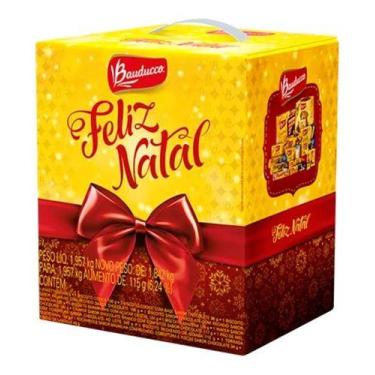 Imagem de Cesta De Natal Bauducco Com 14 Itens Ano Novo Festas - Higipack