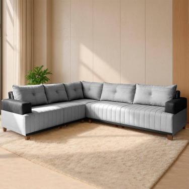 Imagem de Sofá de Canto Leona Luxo Bom Pastor
