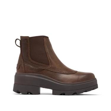 Imagem de Sorel Bota feminina Joan Frwd Chelsea, Tabaco/marrom enegrecido, 40