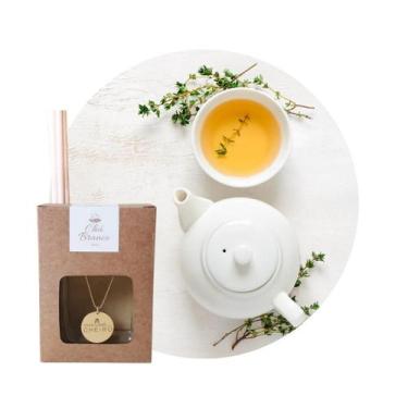 Imagem de Caixa Presente Aromatizador Varetas 100mL - Casa DiCheiro, Chá branco