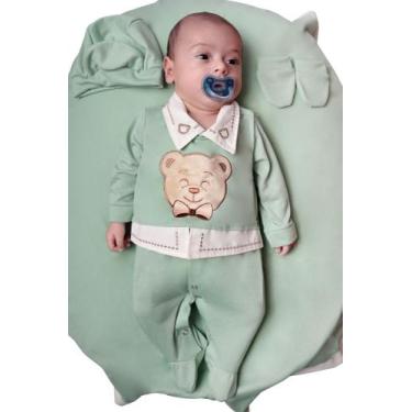 Imagem de Saída Maternidade Menino Noah 4 peças Roupas de Bebê - João e Maria En