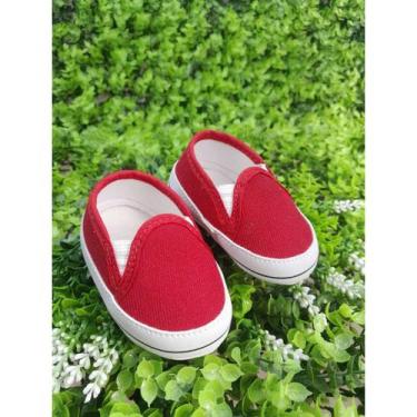 Imagem de Tênis Sapato Calce Facil de Bebê Recém-Nascidos Passeio Casuais Menino