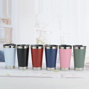 Imagem de Copo térmico 473ml - Beer Pints, Preto