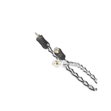 Imagem de Cabo Rca Y Injetado Taramps 1 Macho + 2 Femea