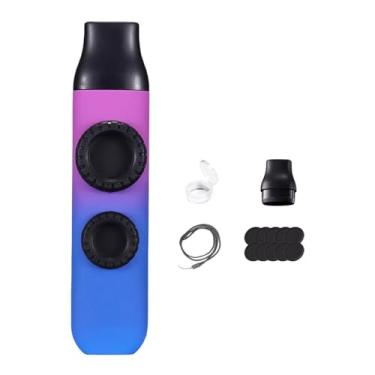 Imagem de JunZheHub Sacola de Presente Kazoo, Brinquedo Musical com Dois Furos E Cordão para Fogueira, Violeta Azul