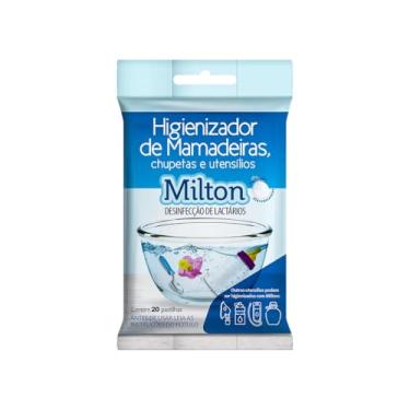 Imagem de Pastilhas Higienizadoras e Esterilizadoras p/Mamadeiras, Chupetas e Brinquedos s/Enxague - Clorin Milton
