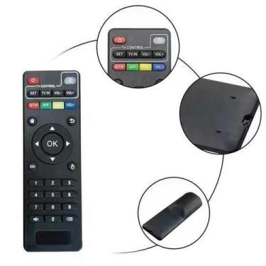 Imagem de Controle Remoto Compatível Box 4k Universal Original Vários Modelos - 