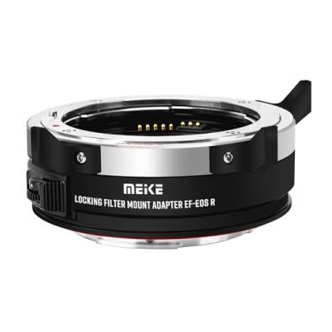 Imagem de Meike MK-EFTR-CL Adaptador de lente de montagem de filtro Drop-in de travamento de foco automático para Canon EF para EOSR com filtro ND variável e filtro UV para câmeras EOS R R5 R6 RP R7 R10 C70