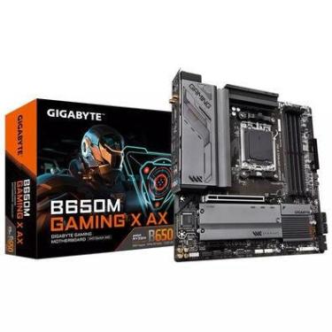 Imagem de Placa Mae Gigabyte Amd B650m Gaming X Ax Matx Am5 M.2 Nvme Wi-fi 4xDDR5 Max. 192gb 2x Dp 1x HDMI
