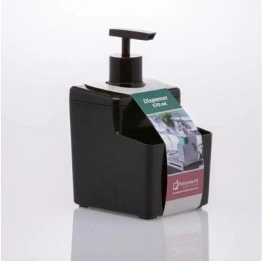 Imagem de Dispenser Porta Detergente Paramount 570ml Preto