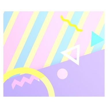 Imagem de Papel de Parede Adesivo Infantil Abstrato Geométrico Bebe Quarto - 494