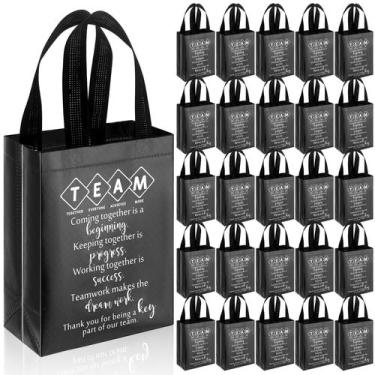 Imagem de Sacolas de presente reutilizáveis Sweetude Team Appreciation, 50 unida