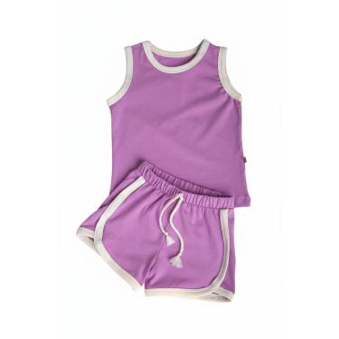 Imagem de Conjunto Infantil Regata E Shorts Para Bebês Unissex-Unissex