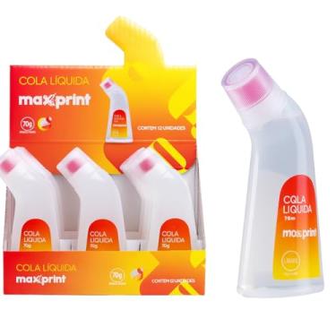Imagem de Cola Líquida Maxprint 70ml - Cx c/ 12 unidades